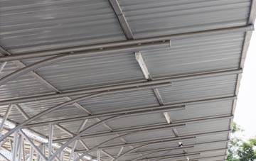 installing Tong Green metal roofing